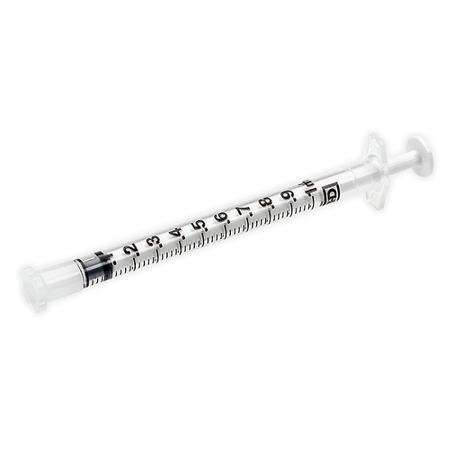 Oral Syringe w/ Tip Cap, 10mL, Clear