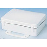 First Aid Kit, 10in x 7in x 3in, White, Polypropylene Plastic