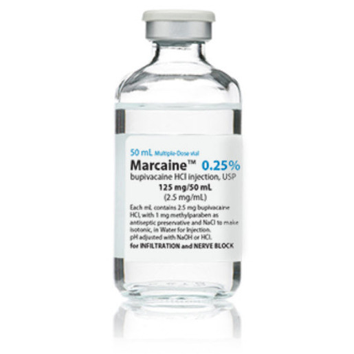 Marcaine™  Bupivacaine 0.25%, 2.5mg/mL, 50mL Vial