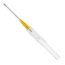 Curaplex® CuraSlide™ Safety IV Catheter, 14ga x 1.25in L, Orange