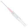 Curaplex® CuraSlide™ Safety IV Catheter, 20ga x 1in L, Pink