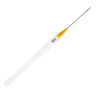 TrueSafe Comfort® Safety IV Catheter, 14ga x 1.75in L, Orange