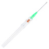 TrueSafe™ Safety IV Catheter, 18ga x 1.16in L, Green