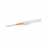 Curaplex® CuraSlide™ BC Safety IV Catheter with Blood Control, 14ga x 1.25in, Orange