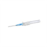 Curaplex® CuraSlide™ BC Safety IV Catheter with Blood Control, 22ga x 1in, Blue