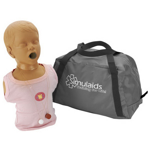 Choking Manikin Torso w/ Carry Bag, Child