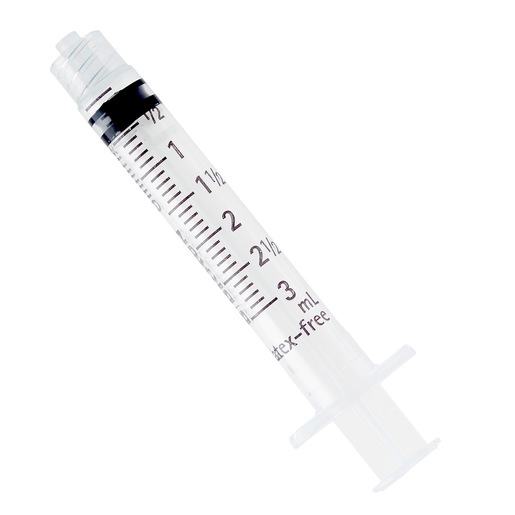 Omnifix® Luer Lock Tip Syringe without Needle, 3mL