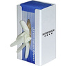 Glove Box Dispenser, 10.06 H x 5.8 W x 4.07in D, White, Sintra® Plastic