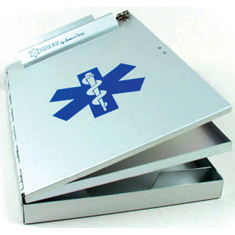 Posse Box Clipboard with Star of Life, 9in x 14in x 1.5in