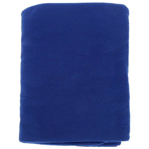 Curaplex® Blanket, Fleece, 90in x 60in, Navy Blue