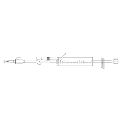 ICU Medical Burette Soluset IV Administration Set, 60 Drop, Vented, (1) SmartSite™ Needle-free Y-Sites, 77in