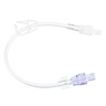 MedSource IV Extension Set, (1) Needleless PRN, 8in