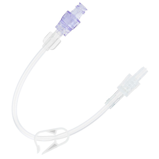 Minimum Volume Extension Set with Needleless Access Site Female Luer Lock  to Male Luer Lock and RC, Non-Return Valve - IV Lines - Venous Access, m