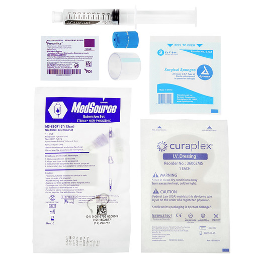 Curaplex® IV Start Kit w/ IV Guard