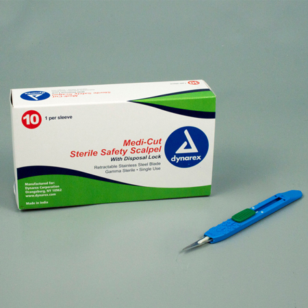 Medicut™ Safety Scalpel, Size 11