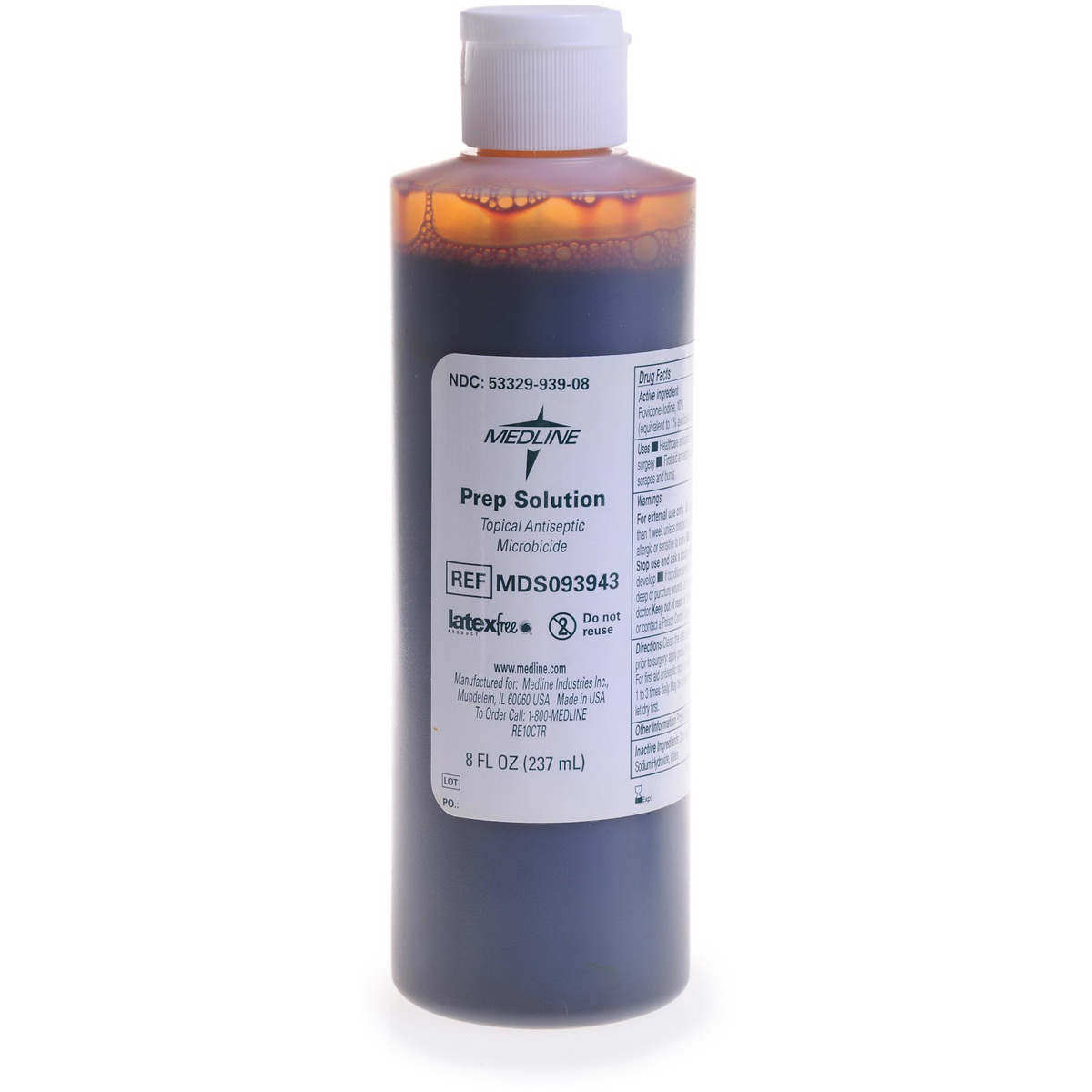 POVIDONE IODINE SOLUTION,16 OZ, Wound Prep