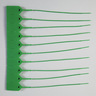 Pull-Tite II® Seal, 1-Piece, Un-numbered with Self-Lock, 9in L, Green