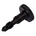 On/Off Regulator Knob, Black