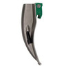 IntuBrite™ Disposable Greenline Fiber Optic Macintosh Laryngoscope Blade, Size 1