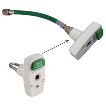 Oxygen Hose with Chemetron Style Quick Connect Coupler and DISS O2, 1ft L