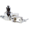 Medical Air Regulator, 3000psi, Chrome-plated Brass Body, CGA 950, Yoke Connection