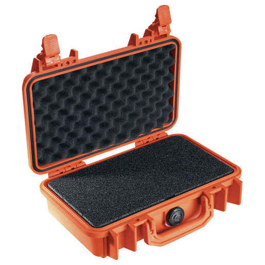 Pelican 1170 Protector Case™, Orange w/ Pick N Pluck Foam