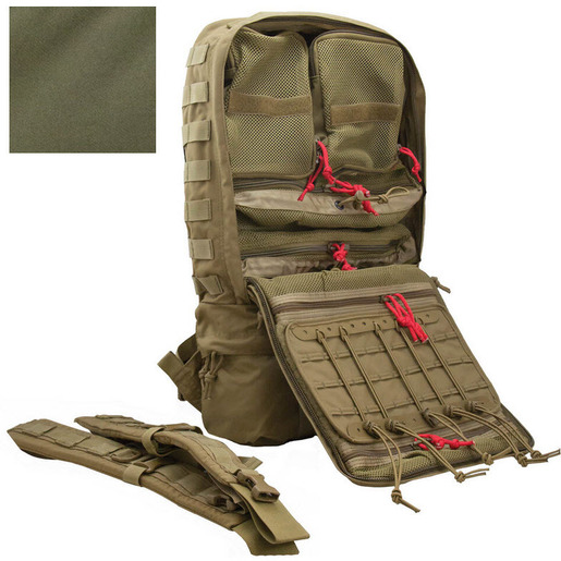 TACOPS™ M-10 Delta Medical Backpacks (2 Mesh Square Pouches and 2 Mesh Rectangle Pouches)