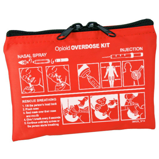 Community Outreach Opioid Overdose Kit Case, Orange