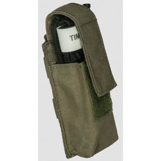 Base Pouch Tourniquet, Single Covered, Black 