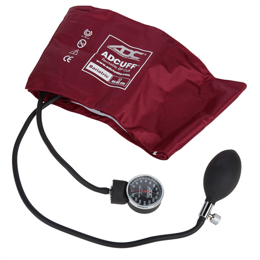 Diagnostix™ 720 Series Bariatric Aneroid Sphygmomanometer, Bariatric, Burgundy