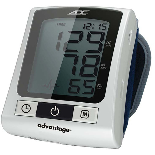 Advantage™ Ultra 6015N Digital Blood Pressure Monitor, Wrist, Navy Blue, Adult, 13.5 to 19.5cm