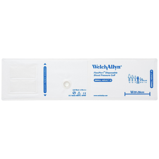 FlexiPort® Disposable Blood Pressure Cuffs without Tubes or Connectors