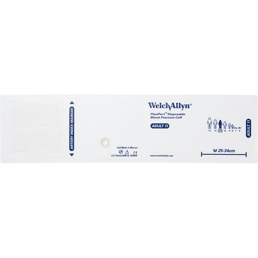 FlexiPort® Disposable Blood Pressure Cuffs without Tubes or Connectors