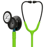 3M™ Littmann® Classic III™ Monitoring Stethoscope, Smoke Chest Piece, Lime Green Tube, Blue Stem