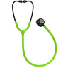 3M™ Littmann® Classic III™ Monitoring Stethoscope, Smoke Chest Piece, Lime Green Tube, Blue Stem