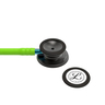 3M™ Littmann® Classic III™ Monitoring Stethoscope, Smoke Chest Piece, Lime Green Tube, Blue Stem
