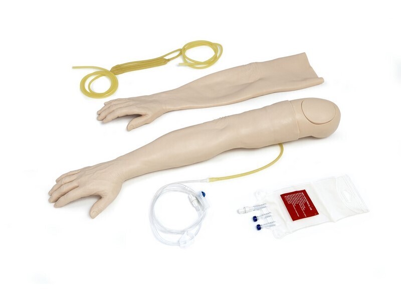 Multi-Venous IV Training Arm Kit, Adult Male