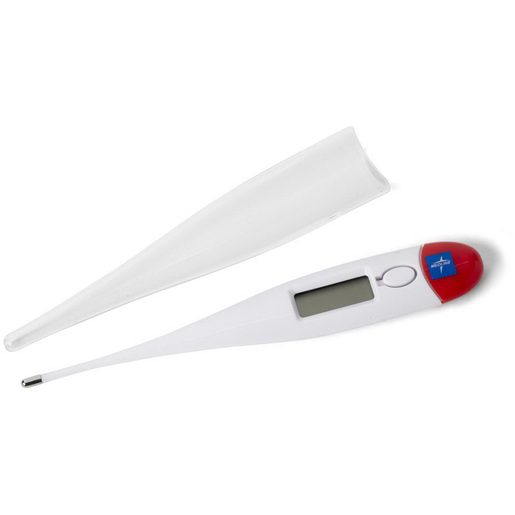 Dual Scale Digital Thermometer, Rectal, White, 90 to 109.9°F (32 to 42.9°C) *Non-Returnable*