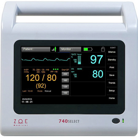 CAS 740SELECT™ MAXNiBP®, Masimo® SET SpO2 Multi-Parameter Monitor