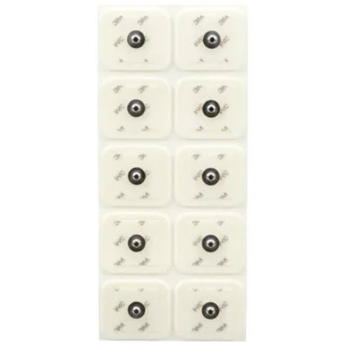 Foam Monitoring Electrodes, Stainless Steel Studs, Adult