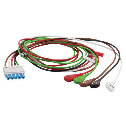 Philips IntelliVue ECG EKG Cable – 3 Lead Snap, Genetic Compatible, Same Day Ship