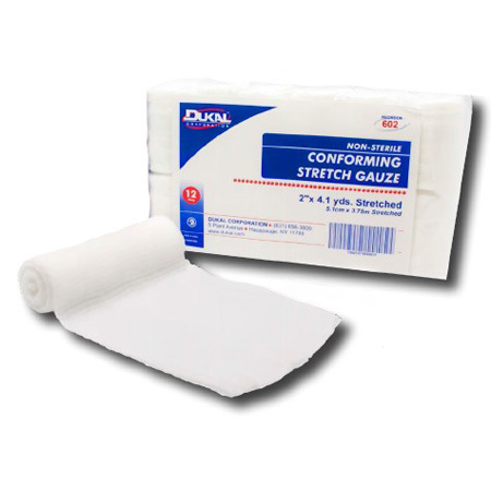 Conforming Non-sterile Stretch Gauze Bandage, 3in