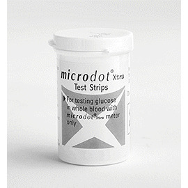 microdot® Xtra Test Strip, 50 Count Bottle