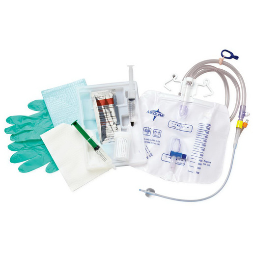 Two Layer Foley Catheter Tray, 10mL, 16fr