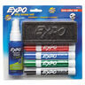 Dry Erase Marker Starter Set, Broad Chisel Tip, Assorted Colors