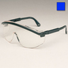 Astrospec 3000 Safety Glasses, Clear Lens, Blue Frame