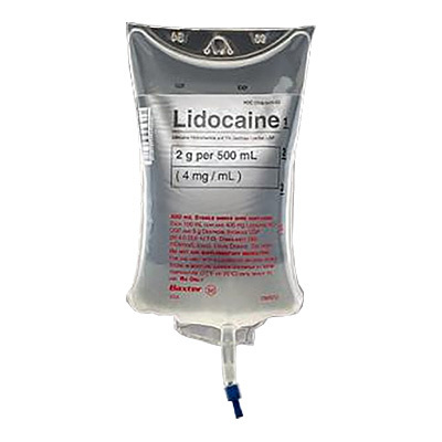 Lidocaine HCl, 4mg/mL, in 5% Dextrose, 500mL Bag