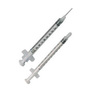 Tuberculin Syringes with Detachable Needle, Luer-slip, 1cc