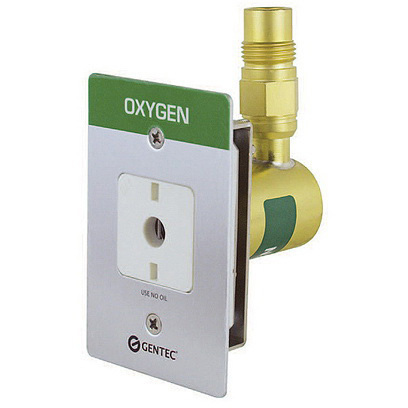 Gentec Wall Plate, Oxygen