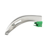 Curaplex® Select Greenline/D Fiber Optic Macintosh Laryngoscope Blade, Large Adult, Size 4